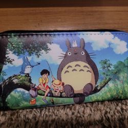 Totoro Wallet with zipper Brand New