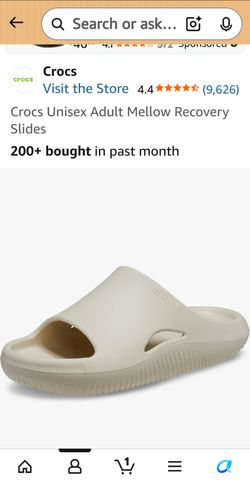 Crocs - mellow recovery 9.5