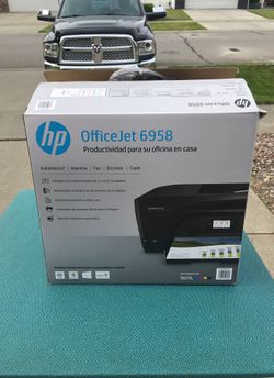 Hp office jet 6958