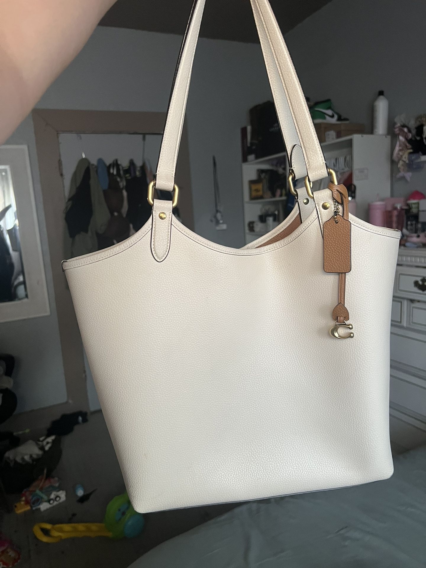 coach restored day tote bag