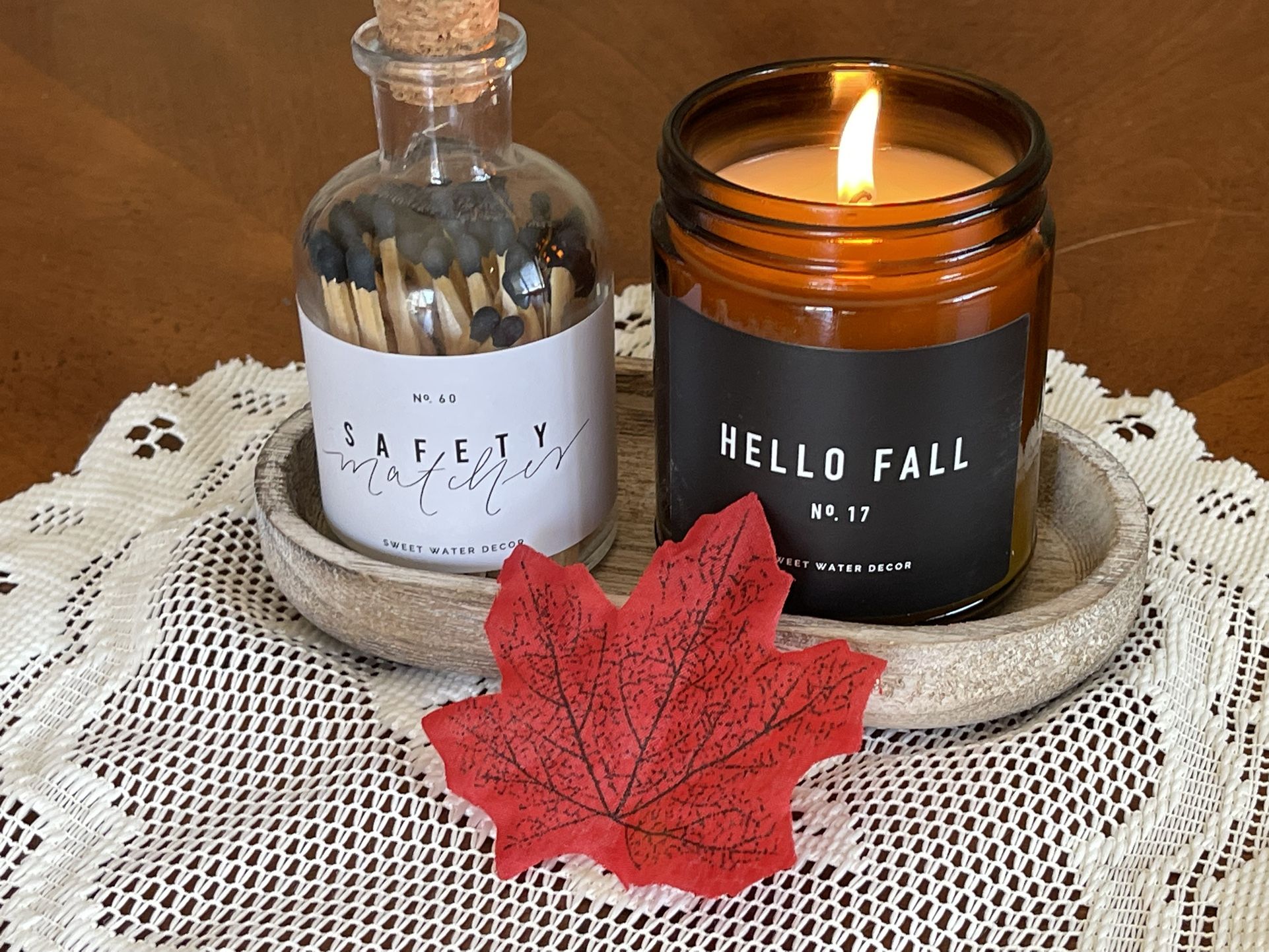 Candle Gift Set “Hello Fall” Compare At $57