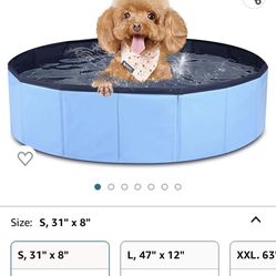 Foldable Outdoor Dog Swimming Pool
