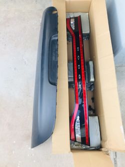 Rear light and bumper dodge dart