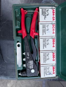 Marson HP-2 Rivet Gun Kit with Rivets