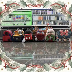 🎒 Lounge Fly Disney, Marvel, Pixar, Peanuts, & More Mini Backpacks And Bags 