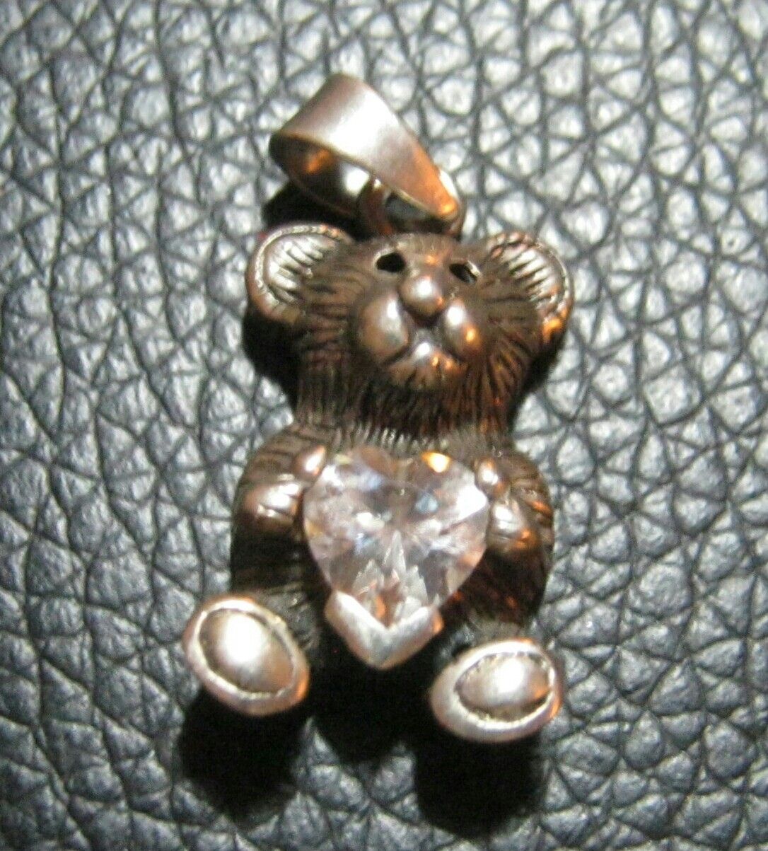 Sterling Silver Teddy Bear Charm