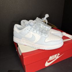 W Size 8.5 - Nike Dunk Next Nature Low Sheer Lace Pack - Blue Tint W