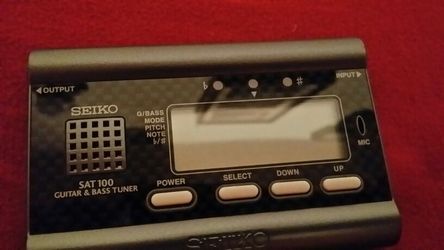 Seiko Guitar& Bass tuner...