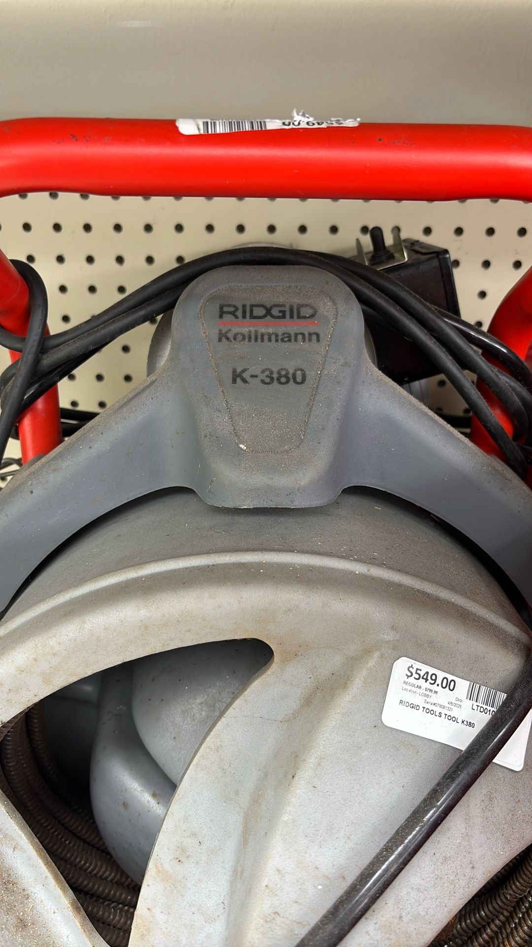 Ridgid drain rooter