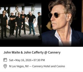John Waite Tickets