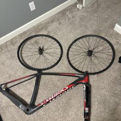  Specialized S-Works Frame/Fork With Roval Wheels