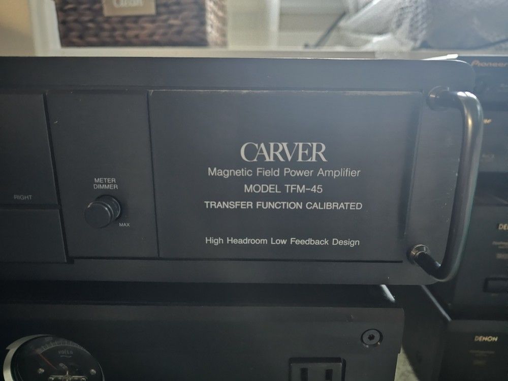 FULLY FUNCTIONAL Carver TFM-45