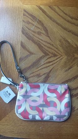 Coach wristlet