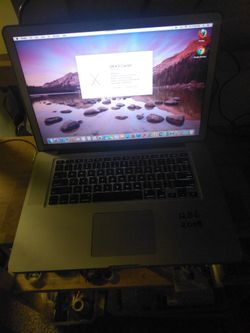 MacBook pro a1(contact info removed)-2010 core 2 duo 4gb 180gb Mac os El Capitan and office