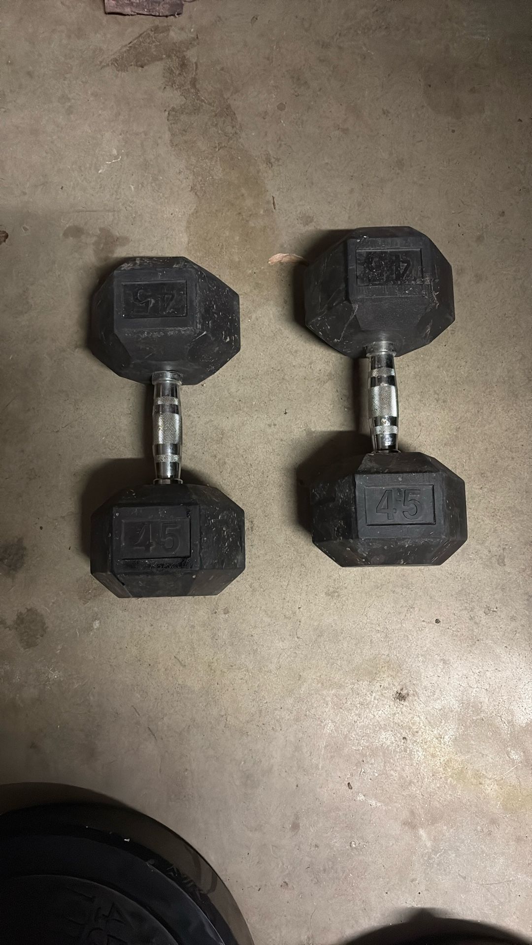Ergo Hex Dumbbells