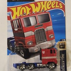 HOT WHEELS. THE TRANSFORMERS. SCREEN TIME. OPTIMUS PRIME. 