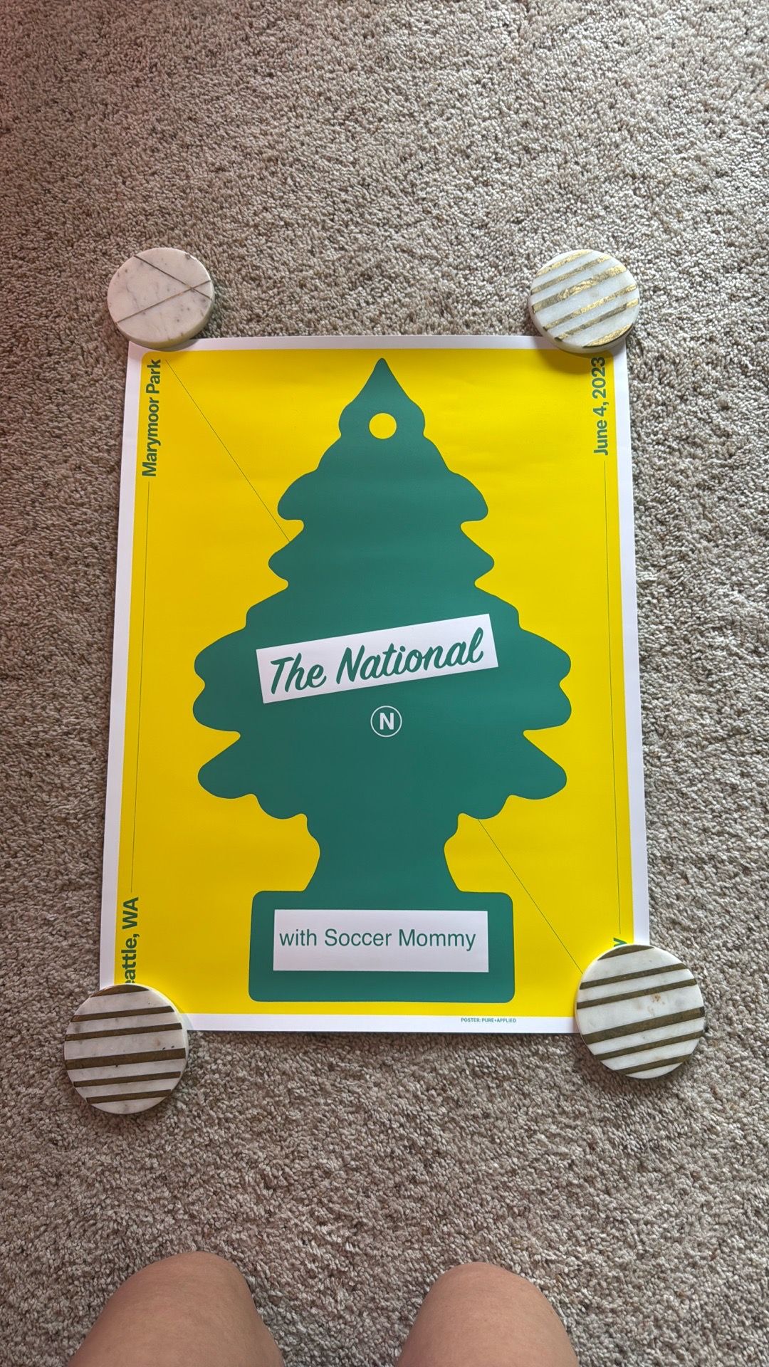 The National Concert Poster