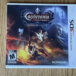 Castlevania Lords of Shadow Mirror of War Fate Nintendo 3DS Complete CIB