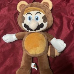 Super Mario Tanooki Mario Plush