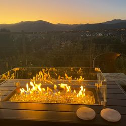 Outside Fire Place. 