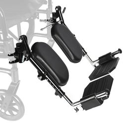 Universal wheelchair legs with leg back rest