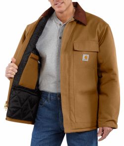 Carhartt C003 Loose-Fit Firm Duck Insulated