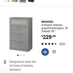 IKEA dressers BRIMNES