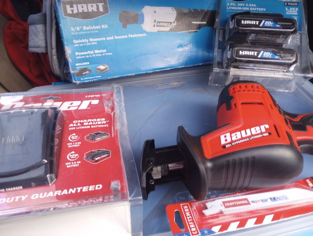 Bauer cheap cordless ratchet