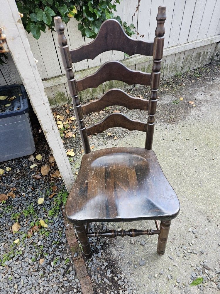 Vintage Wooden Chairs