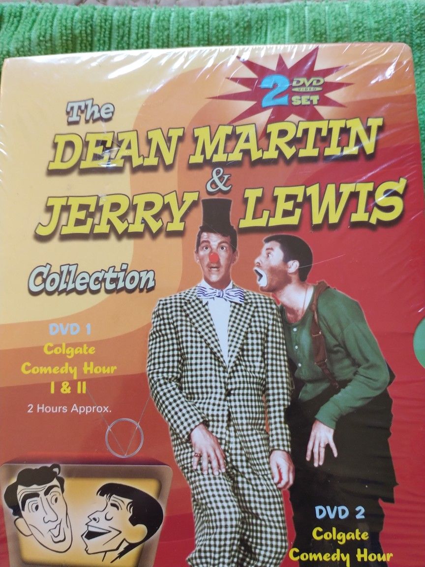 NEW IN SEALED PACKAGE DEAN MARTIN AND JERRY LEWIS 2 DVD SET