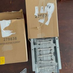 279838 Dryer Heating Element Kit for Whirlpool Kenmore 70 80 Series Roper Maytag Amana Admiral Dryer Parts Include Dryer Thermostat Thermal Fuse Repla