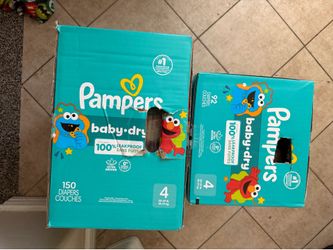 Pampers size 4 bundle for $40