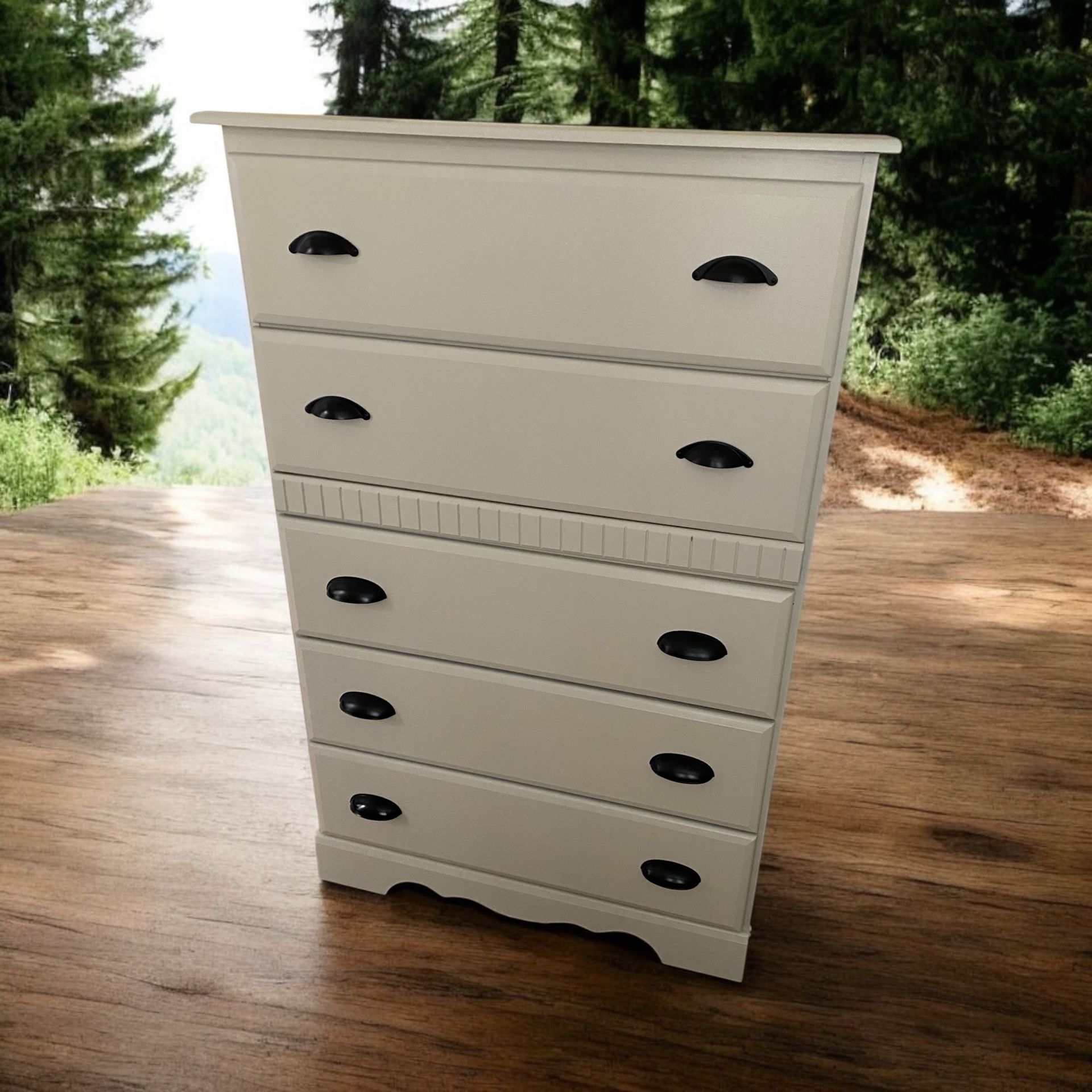 Large Bedroom Tall Dresser / Chest Solid Wood 36x16x54 New