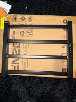 ENZE heated towel rack