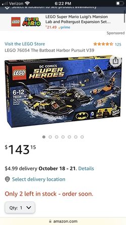 Lego Bat Boat 