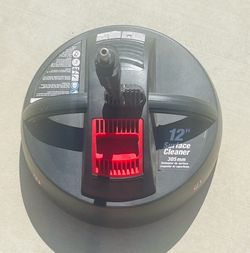 Surface cleaner pressure washer attachment