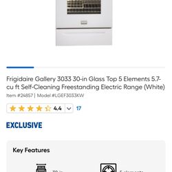 Frigidaire Gallery Electric Oven