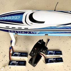 Pro Boat Sonic Wake Rc Boat Electric  36” Ready To Run Package 