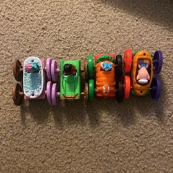mcdonald’s tiny toon adventure toy car set