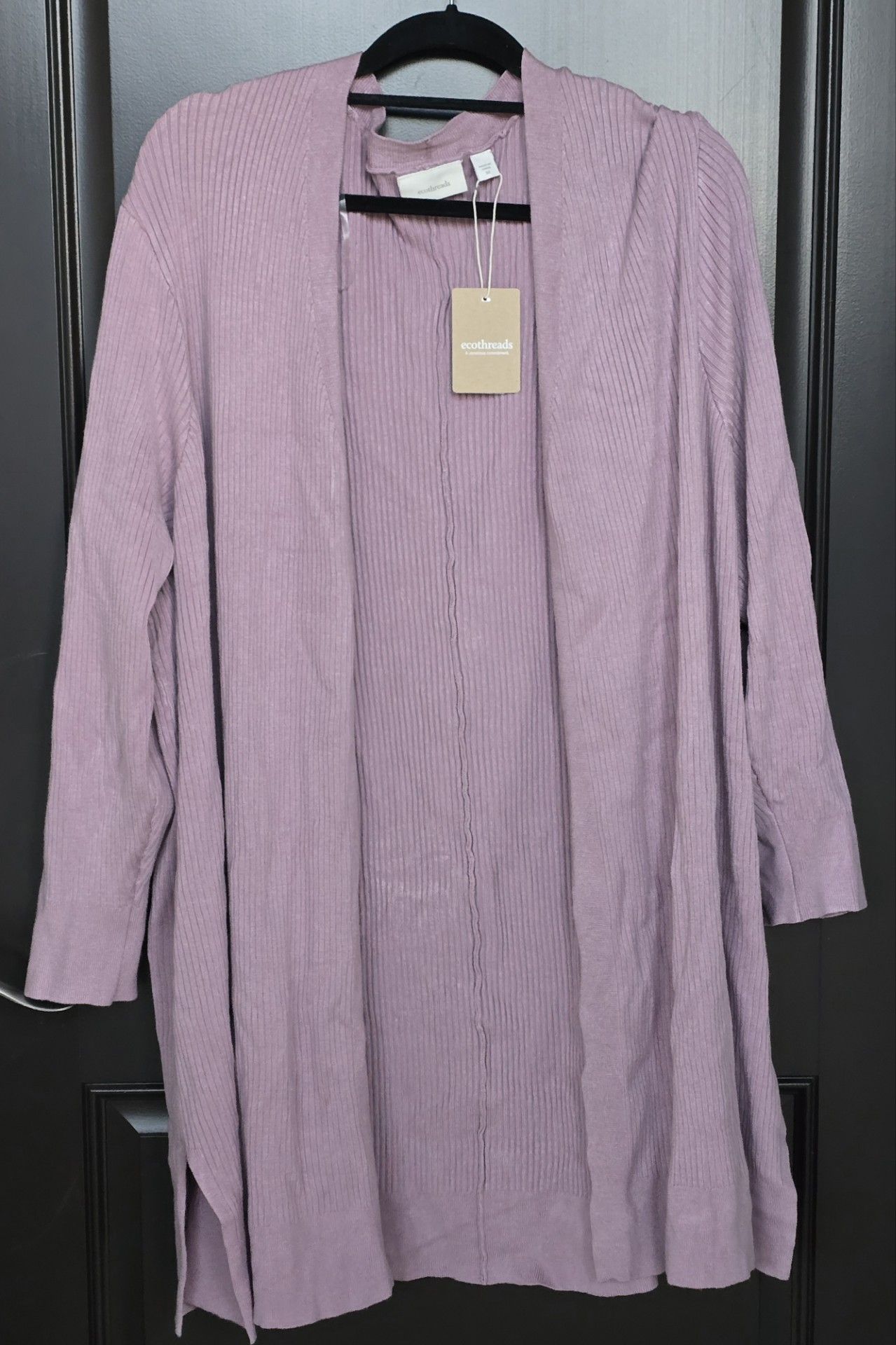 Dusty Rose cardigan sweater 3xl