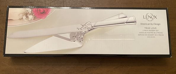 Lenox True Love 2-Piece Dessert Set 13 Inches BRAND NEW