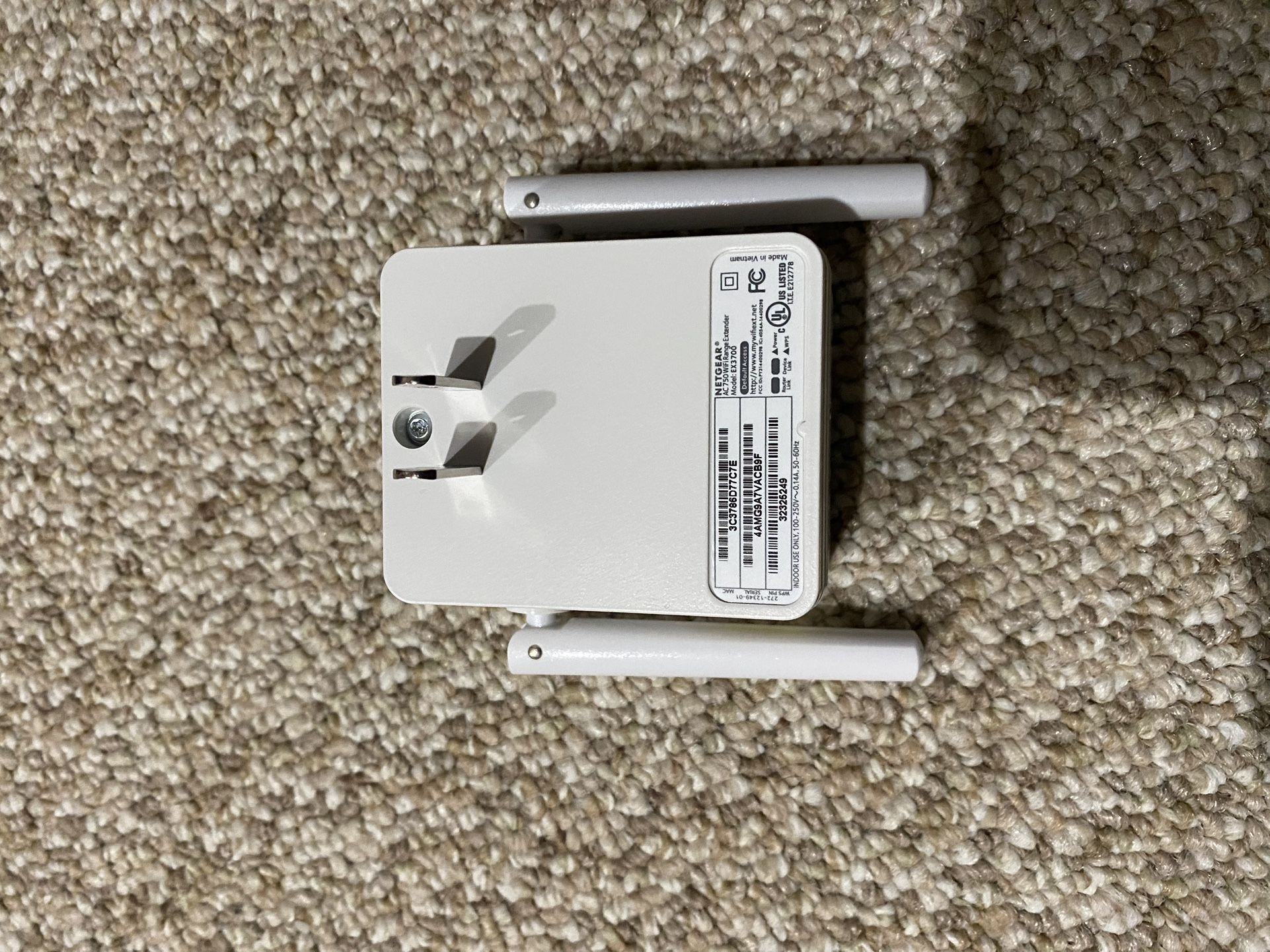 Netgear Wi-Fi Range Extended