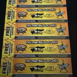 Paintball Tickets