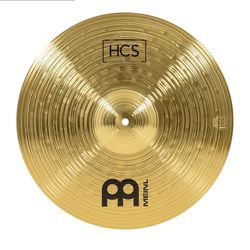Meinl 16" Crash Cymbal - HCS Traditional Finish Brass for Drum Set, Made In Germany, (HCS16C)