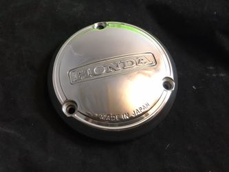 Honda CB350 show polished cover