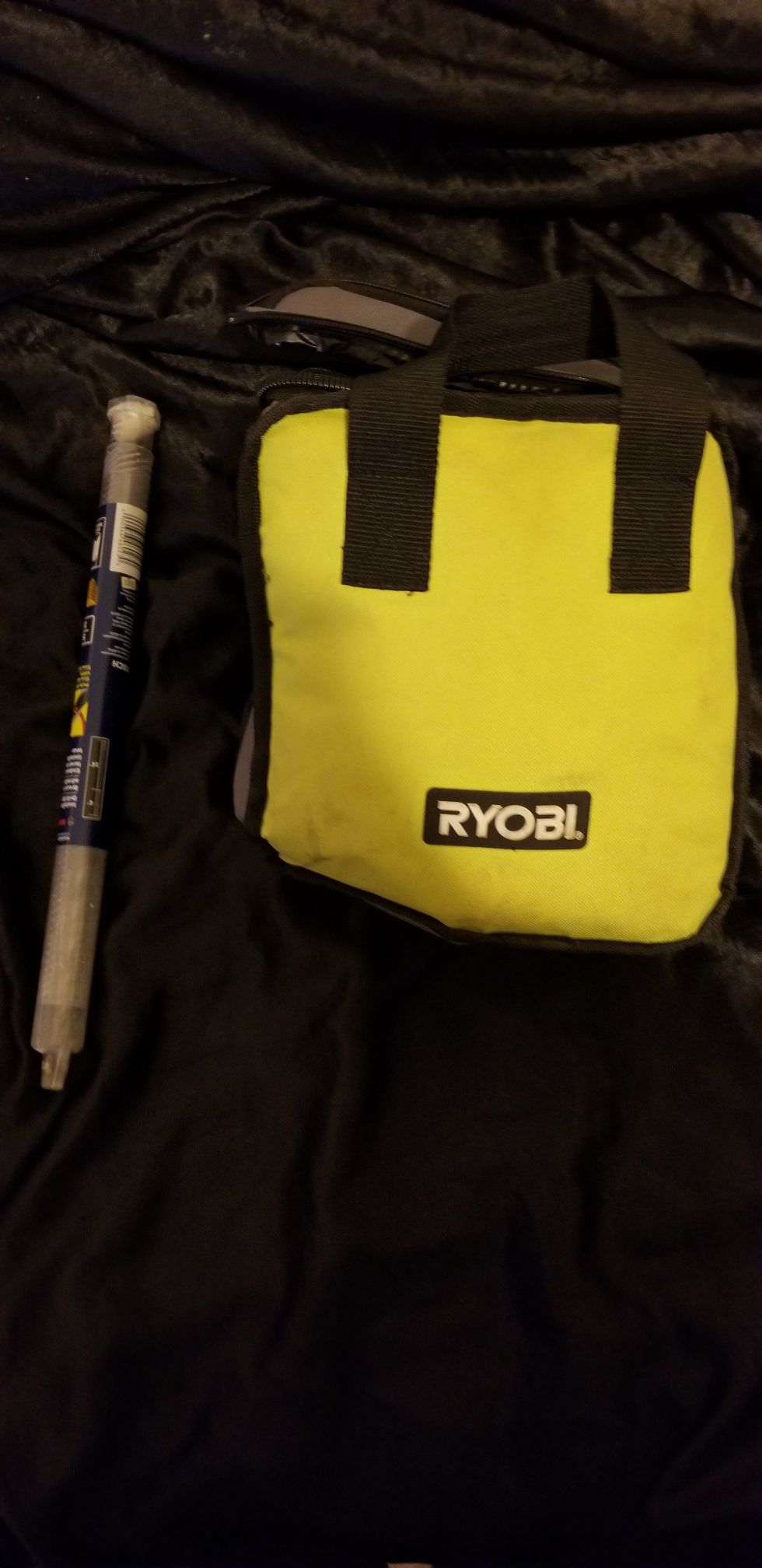 Ryobi drill and drill bit package