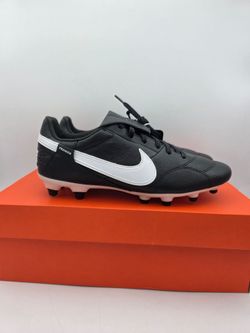Nike Premier III 3 FG Soccer Cleats Mens Size 7.5 Black White AT5889-010
