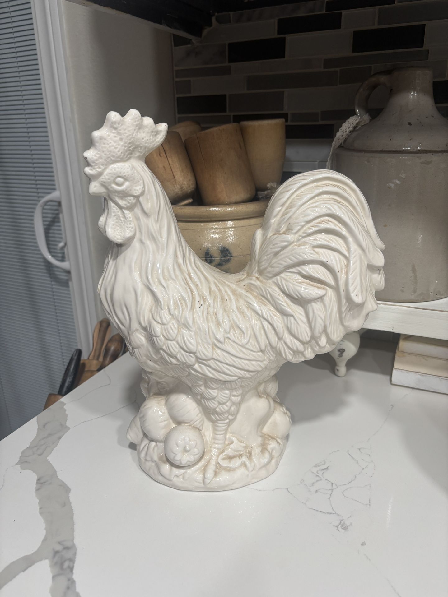 Porcelain Rooster