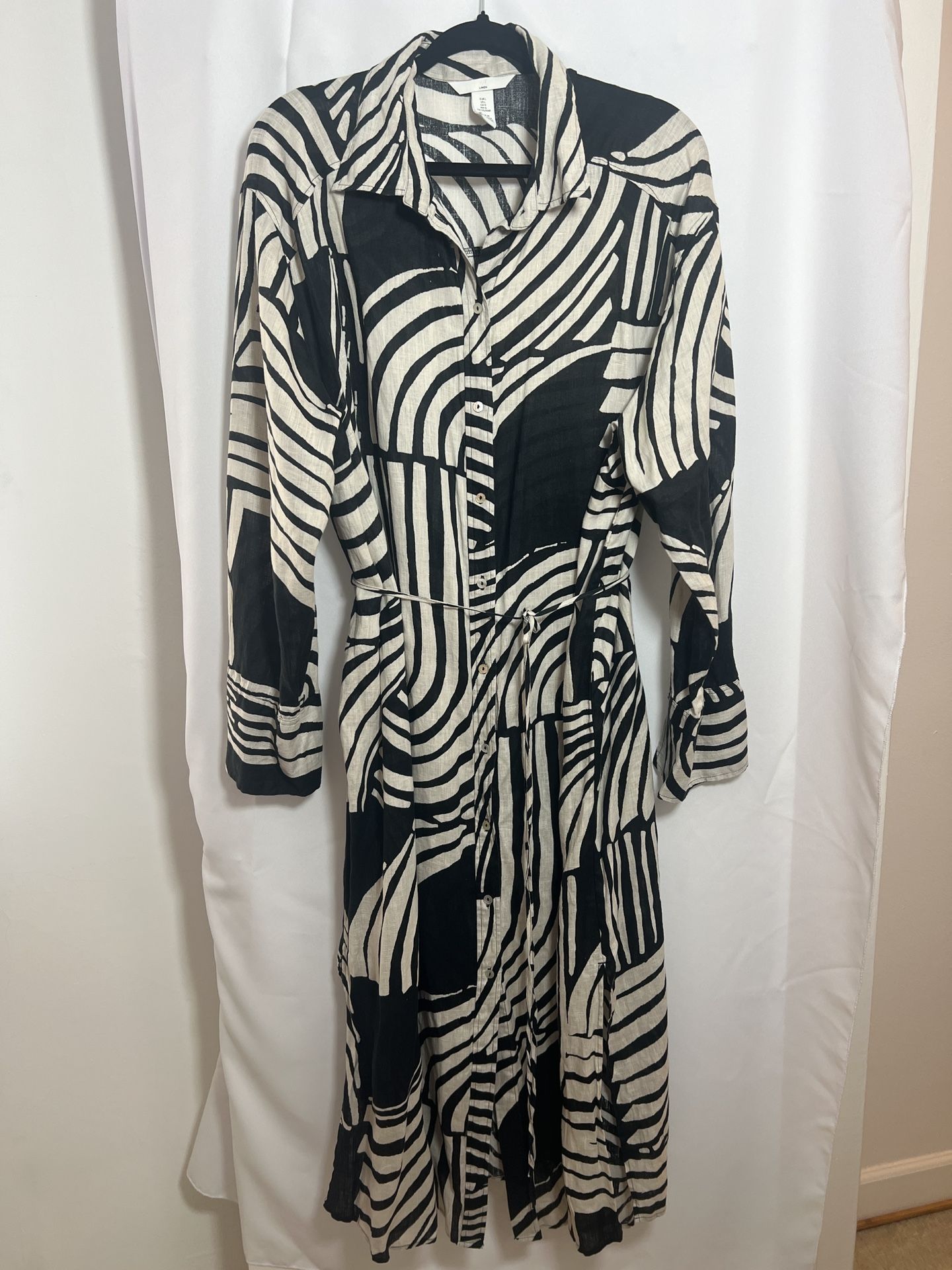 Black And White Maxi Dress