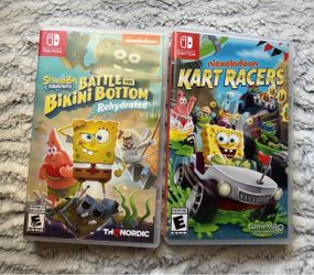 Nintendo Switch KIDS bundle (SpongeBob/Ryan)
